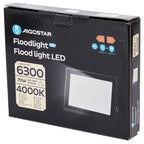 Aigostar Faro LED 70W 6300LM IP65 Luce Naturale 4000K Nero Ultra-Slim