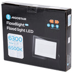 Aigostar Faro LED 70W 6300LM IP65 Luce Fredda 6500K Nero Ultra-Slim