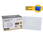 Segnapasso Led da Incasso 3W CCT Tricolor Con Scatola 503 Bianco IP65