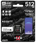 GoodRAM microSD IRDM 512GB UHS I U3 A2 + adapter - IR-M2AA-5120R12
