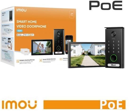 Imou Kit Videocitofono 5MP PoE con Monitor Touch 7"