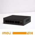Imou Switch PoE Unmanaged SF106P 4 Porte 10/100 Mbps con 2 Uplink45W