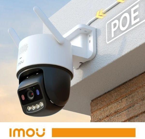 Imou Titan Pro - Telecamera di sicurezza PTZ 6MP 3K+ Wi-Fi AOR - Wi-Fi POE