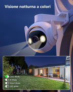 Imou Telecamera Cruiser 2 3K PTZ IP/Wi-Fi Full-color 5MP 3.6mm IR