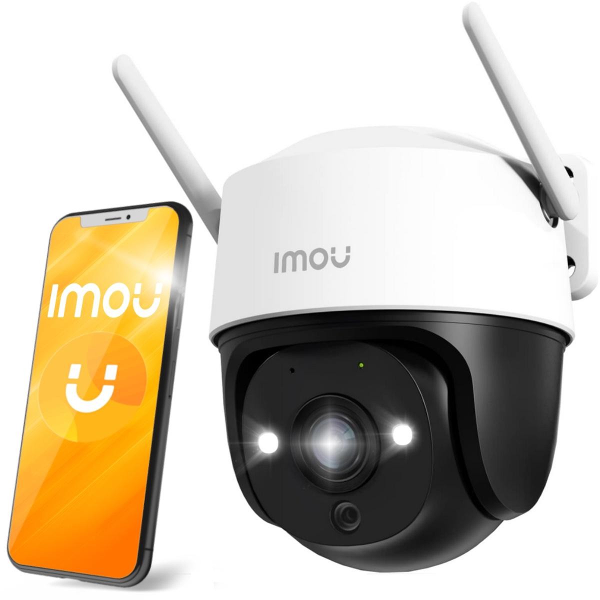 Imou Telecamera Cruiser 2C 2K PTZ IP/Wi-Fi Full-color 3MP 3.6mm IR