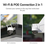 Imou Telecamera Cruiser 2C 3K PTZ IP/Wi-Fi Full-color 5MP 3.6mm IR