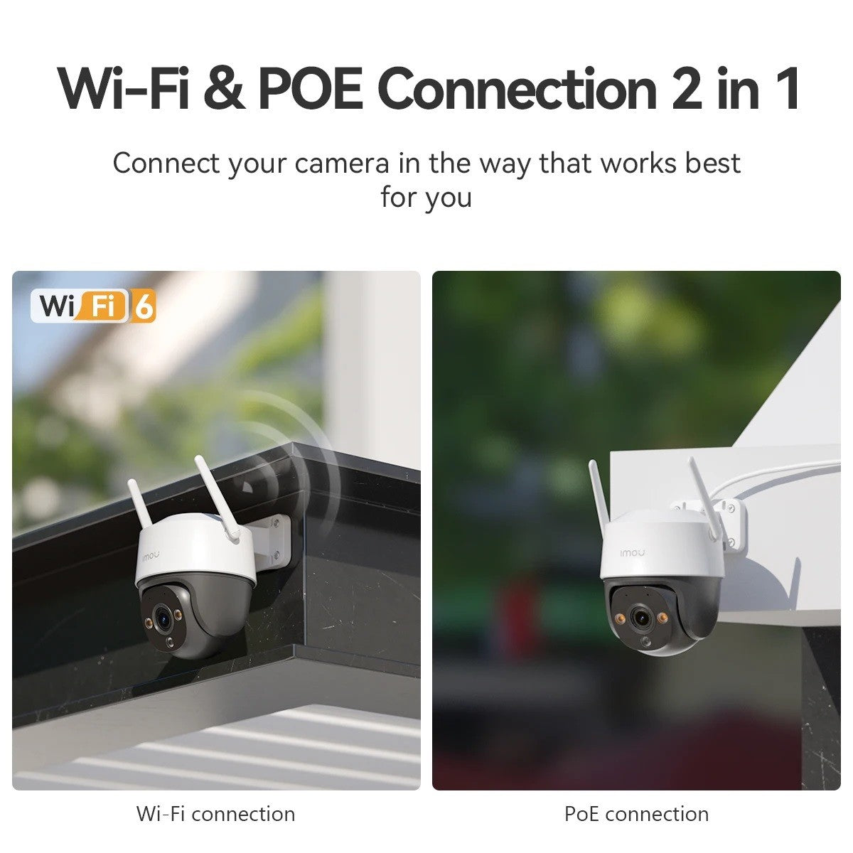 Imou Telecamera Cruiser 2C 3K PTZ IP/Wi-Fi Full-color 5MP 3.6mm IR