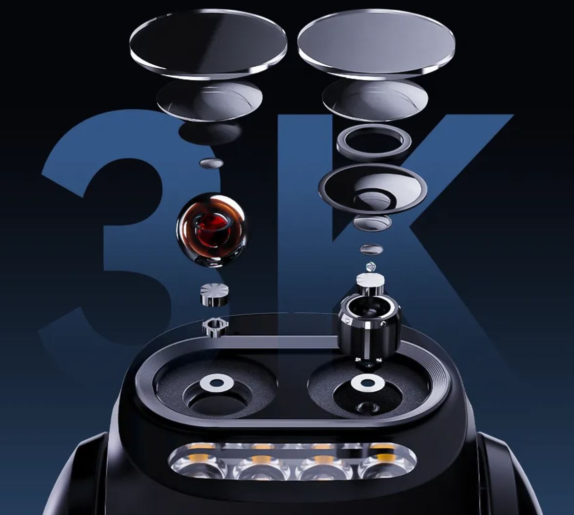 Imou Telecamera Outdoor Cruiser Z 3K 5Mp P&T Zoom 12X