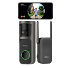 Imou Kit Videocampanello 3S a batteria 2.5K con lente FISHEYE + cicalino wireless