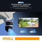 IMOU Cruiser Pano Z – Telecamera IP da Esterno 13MP Quad-Lens | Wi-Fi 6 Dual Band + Ethernet + PoE