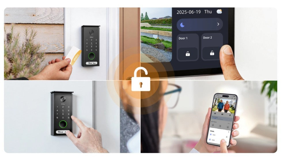 Imou Kit Videocitofono 5MP Wi-Fi 6 Dual band con Monitor Touch 7"