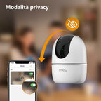 Imou Telecamera A1 2Mp PT Cube IP/Wi-Fi 2MP 2.8mm IR mic/speaker