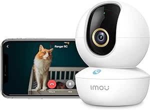 Imou Telecamera Ranger RC 3K PT Cube IP/Wi-Fi 5MP 2.8mm IR con Tasto chiamata