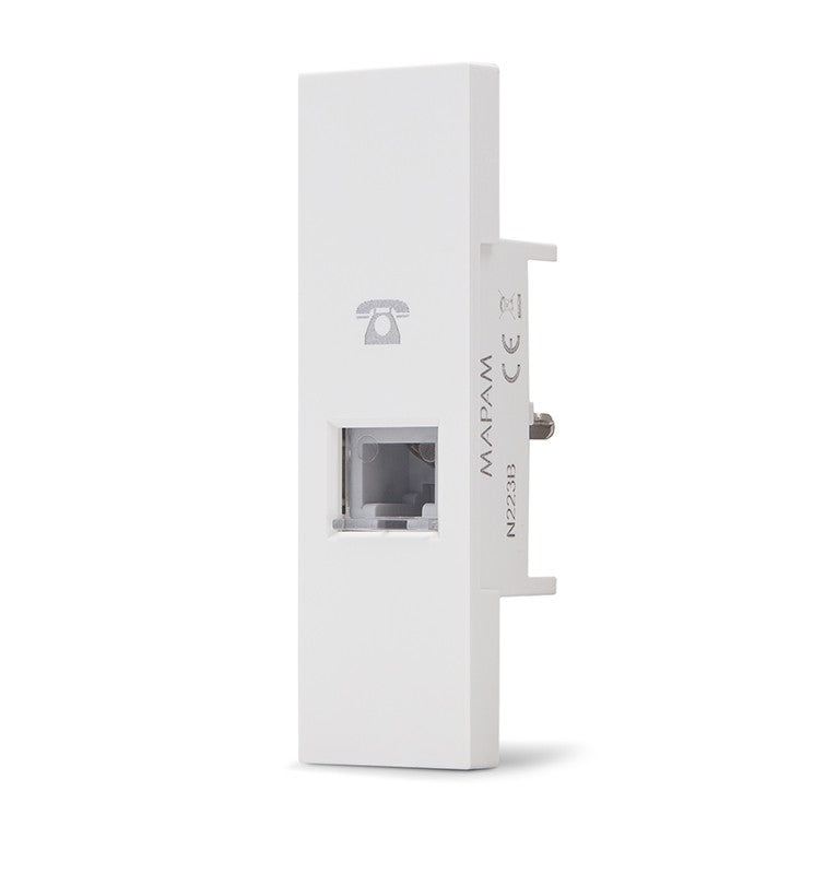 Presa Telefonica RJ11 Serie Zen Mapam Bianco