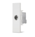 Presa TV passante Serie Zen Mapam Bianco
