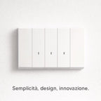 Cover 2 moduli Serie Zen Mapam Bianco