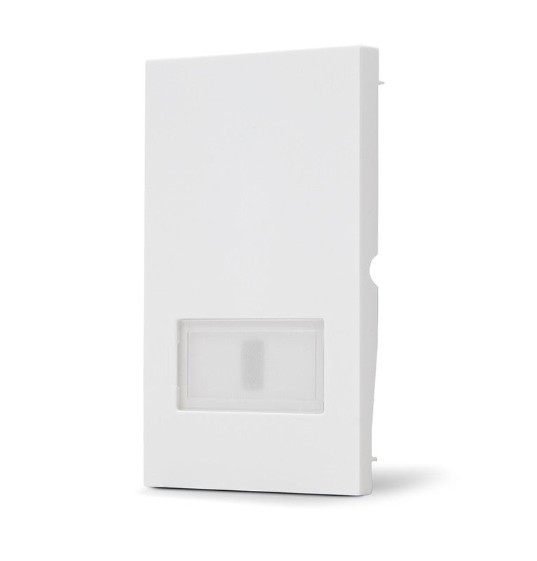 Cover campanello 2 moduli Serie Zen Mapam Bianco
