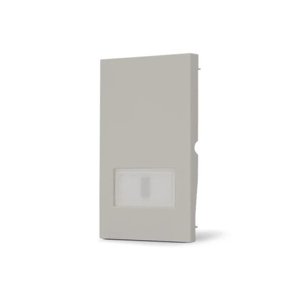 Cover Campanello 2 Moduli Serie Zen Mapam Sabbia