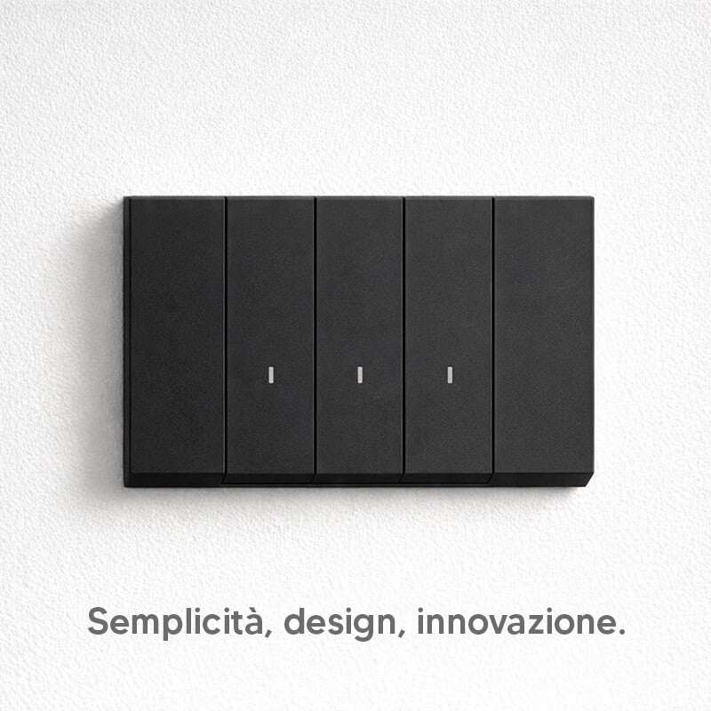 Modulo Interruttore Senza Cover Serie Zen Mapam Nero