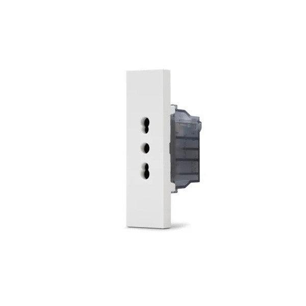 Presa Bivalente 10/16A Serie Zen Mapam Bianco