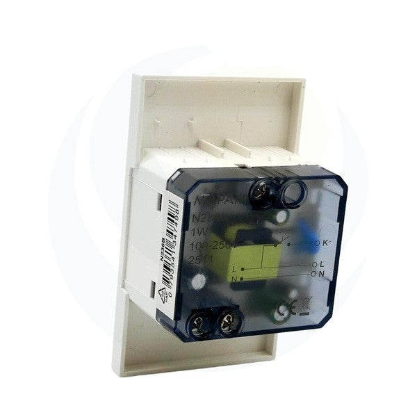 Suoneria Elettronica Con Cambio Suono Serie Zen Mapam Bianco