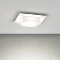 Plafoniera Moderna Top Light MIAMI PLUS Q GX53 LED IP54 Alluminio Policarbonato