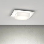 Plafoniera Moderna Top Light MIAMI PLUS Q GX53 LED IP54 Alluminio Policarbonato
