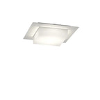 Plafoniera Moderna Top Light MIAMI PLUS Q GX53 LED IP54 Alluminio Policarbonato