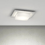 Plafoniera Moderna Top Light MIAMI PLUS Q GX53 LED IP54 Alluminio Policarbonato