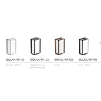 Applique Moderna Top Light OSAKA RP GX53 LED IP54 Alluminio Policarbonato