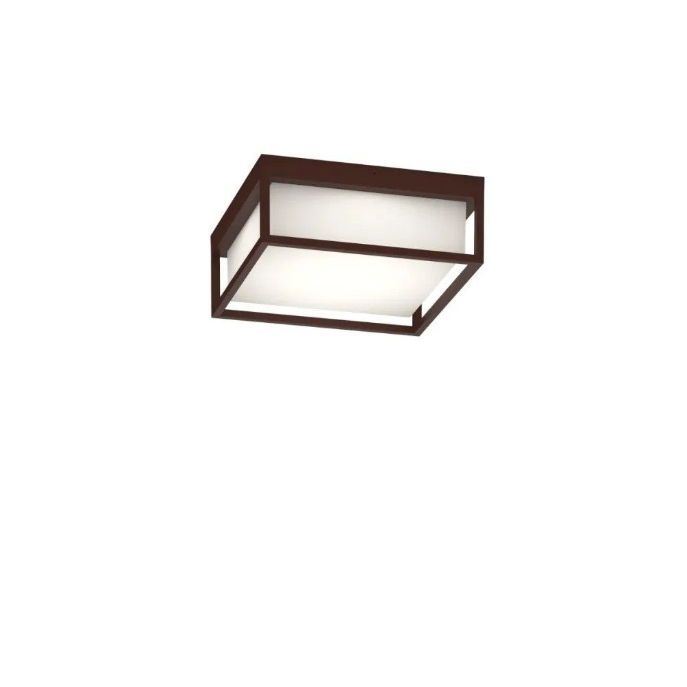 Plafoniera Moderna Top Light OSAKA Q GX53 LED IP54 Alluminio Policarbonato