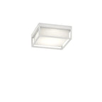 Plafoniera Moderna Top Light OSAKA Q GX53 LED IP54 Alluminio Policarbonato