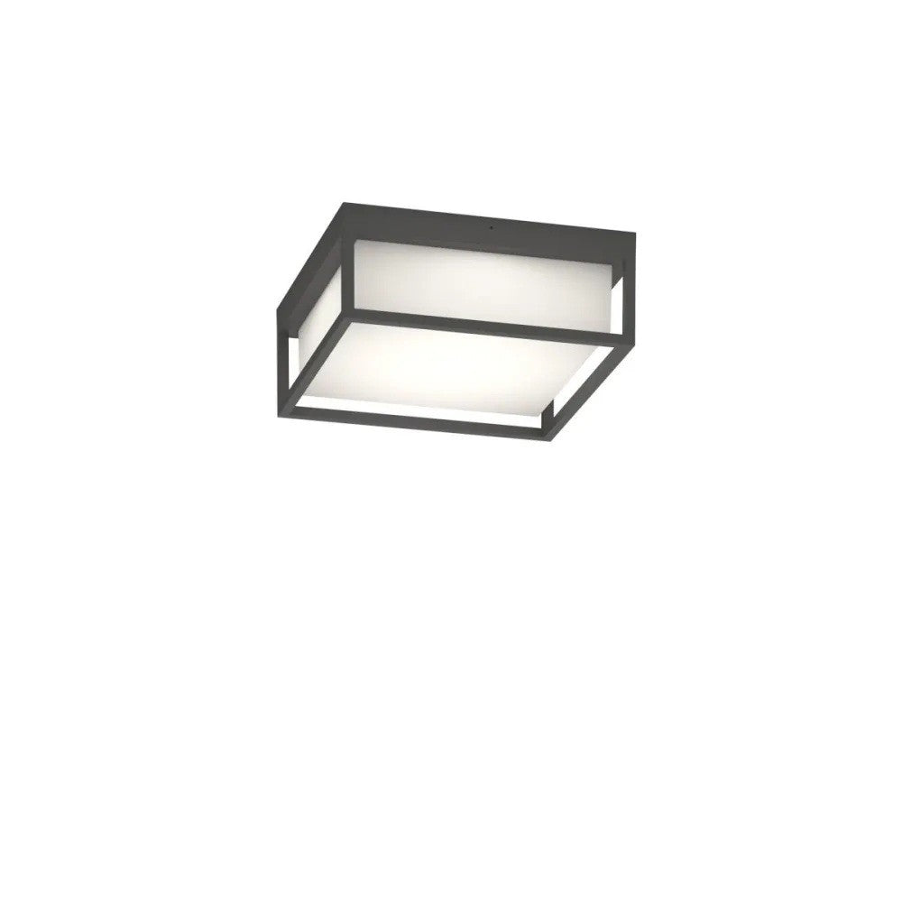 Plafoniera Moderna Top Light OSAKA Q GX53 LED IP54 Alluminio Policarbonato