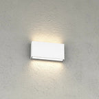 Applique LED Top Light MADRID 18 IP65 CCT Biemissione Alluminio Vetro
