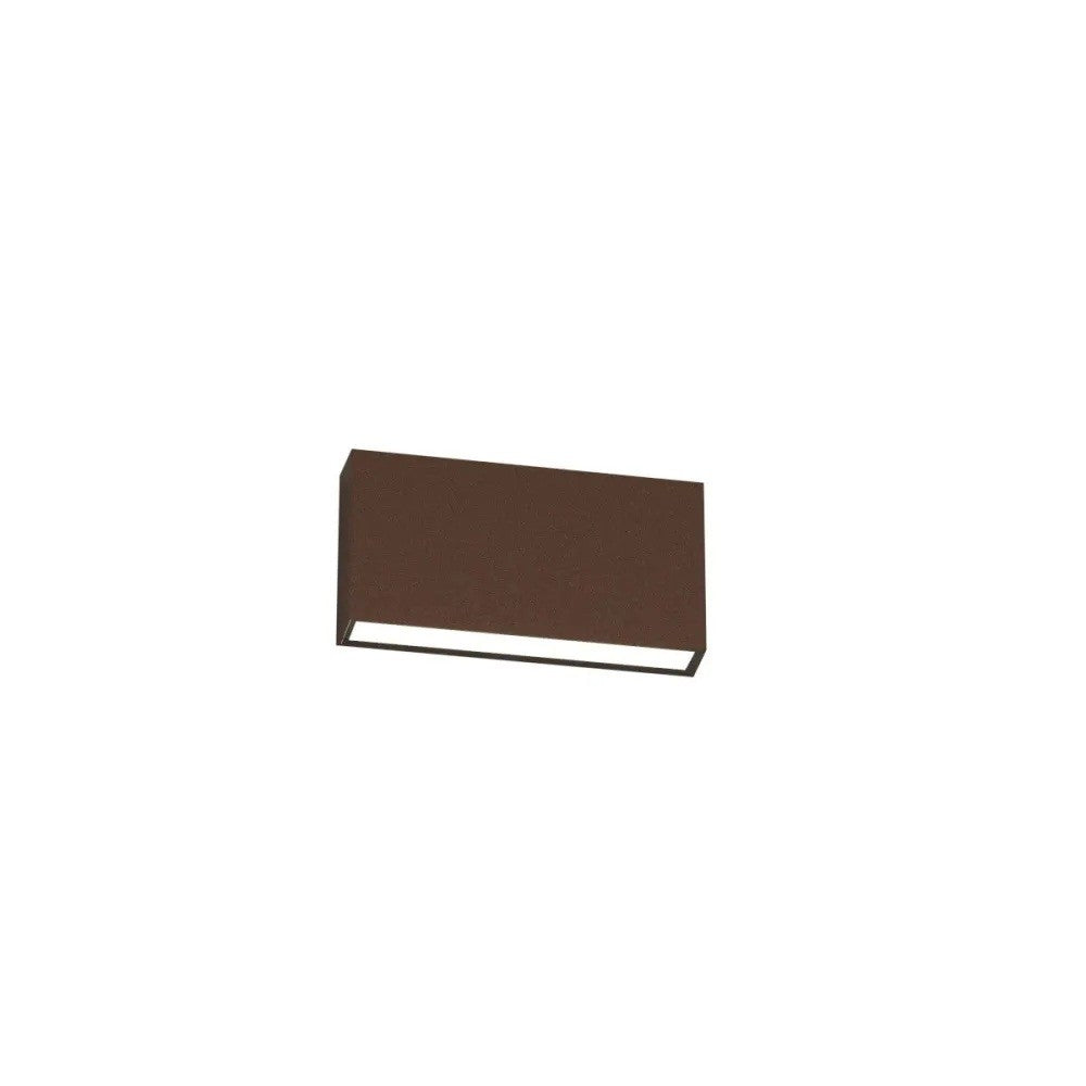 Applique LED Top Light MADRID 18 IP65 CCT Biemissione Alluminio Vetro