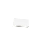 Applique LED Top Light MADRID 18 IP65 CCT Biemissione Alluminio Vetro