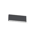 Applique LED Top Light MADRID 26 IP65 CCT Biemissione Alluminio Vetro