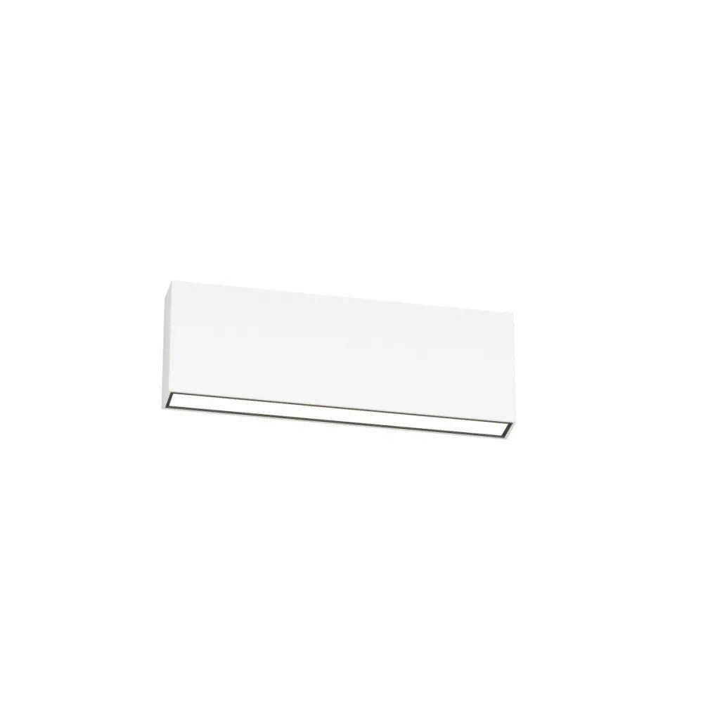 Applique LED Top Light MADRID 26 IP65 CCT Biemissione Alluminio Vetro