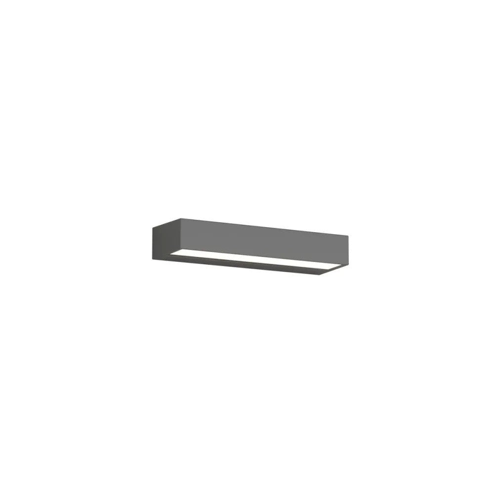 Applique LED Top Light PORTO 22M IP65 CCT Monoemissione Alluminio Vetro
