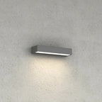 Applique LED Top Light PORTO 22M IP65 CCT Monoemissione Alluminio Vetro