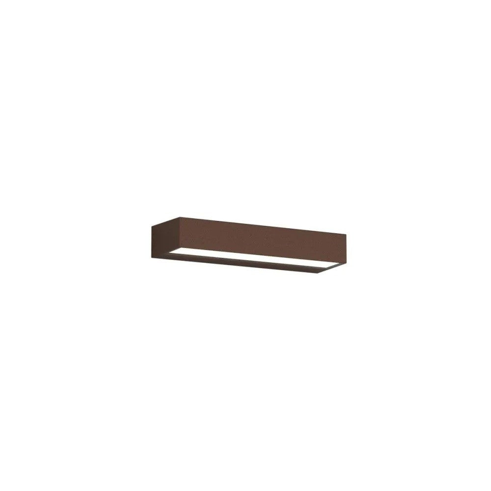 Applique LED Top Light PORTO 22M IP65 CCT Monoemissione Alluminio Vetro