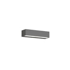 Applique LED Top Light PORTO 22B IP65 CCT Biemissione Alluminio Vetro