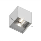 Applique LED Cubo Top Light PERTH AP IP65 10W CCT Biemissione Alluminio
