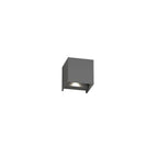 Applique LED Cubo Top Light PERTH AP IP65 10W CCT Biemissione Alluminio