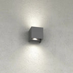 Applique LED Cubo Top Light PERTH AP IP65 10W CCT Biemissione Alluminio