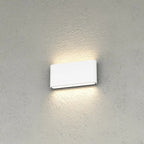 Applique LED Top Light LIMA 18 IP54 CCT Biemissione Alluminio Vetro