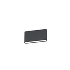 Applique LED Top Light LIMA 18 IP54 CCT Biemissione Alluminio Vetro