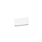 Applique LED Top Light LIMA 18 IP54 CCT Biemissione Alluminio Vetro