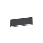 Applique LED Top Light LIMA 28 IP54 CCT Biemissione Alluminio Vetro