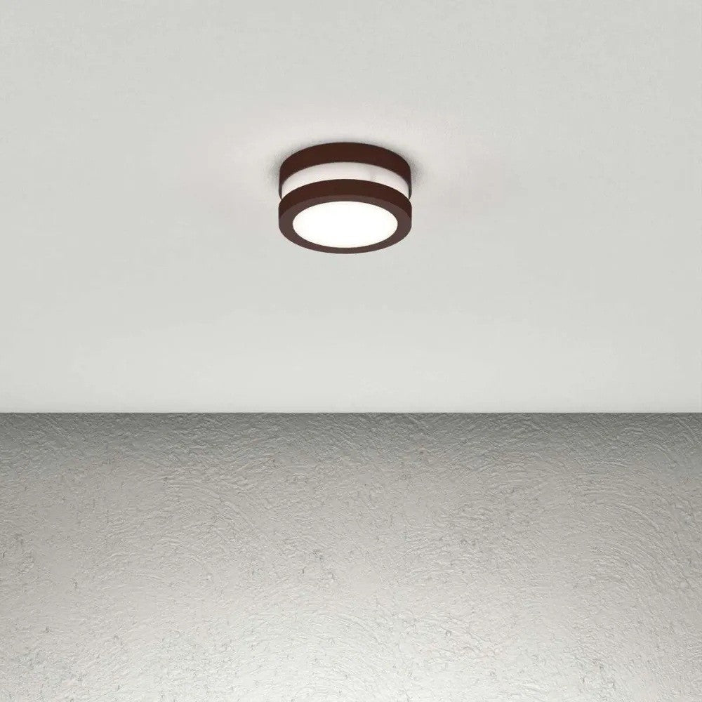 Plafoniera Moderna Top Light SOHO 14 GX53 LED IP54 Alluminio Policarbonato